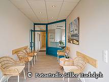 Wartezimmer der Zahnarztpraxis Carolyn Jahn