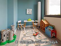 Spielecke im Wartezimmer der Zahnarztpraxis Carolyn Jahn